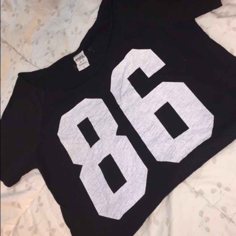 black PINK crop top #86